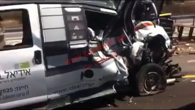  حادث طرق مروع بين كفرقاسم وجلجولية على شارع 6 واصابات عديدة 